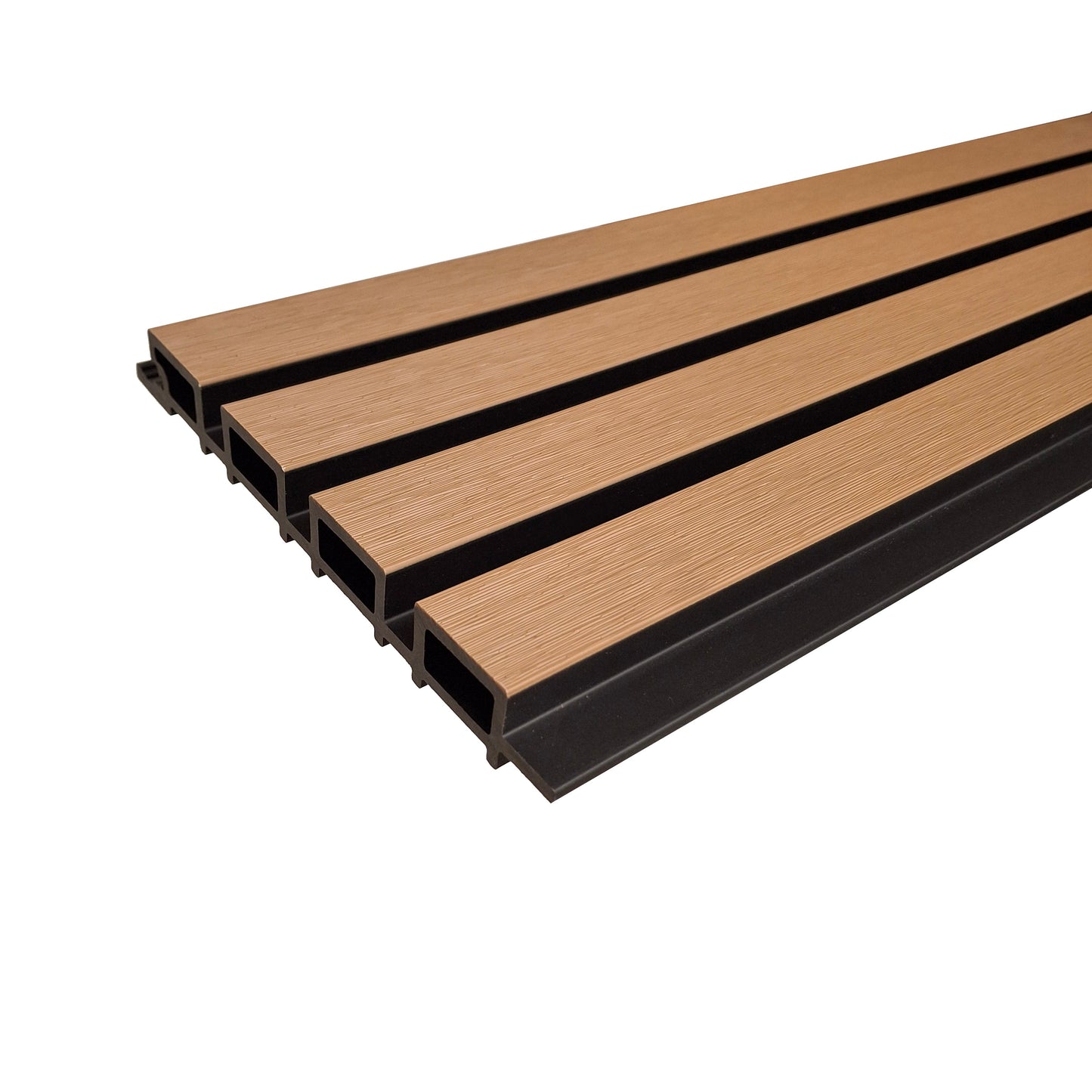 Exterior UPVC Wall Panels - Black 290cm (2 Pieces)