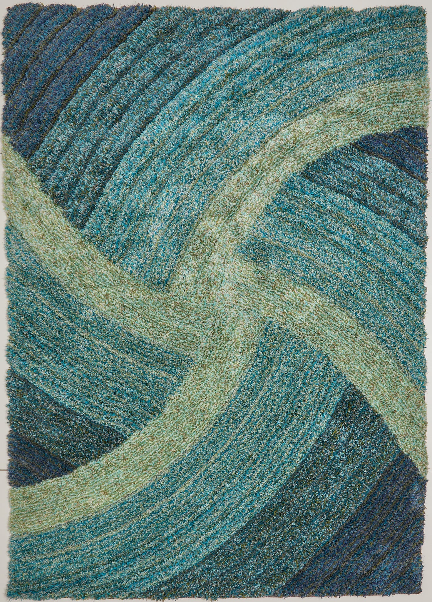 3D SHAGGY STELLA BLUE