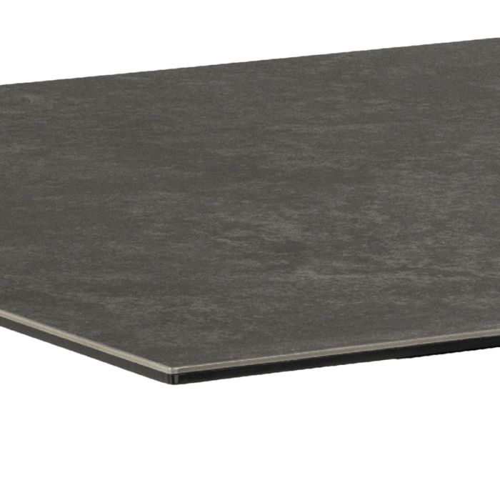 Heaven Dining Table with Ceramic Black Top 200x75.5cm