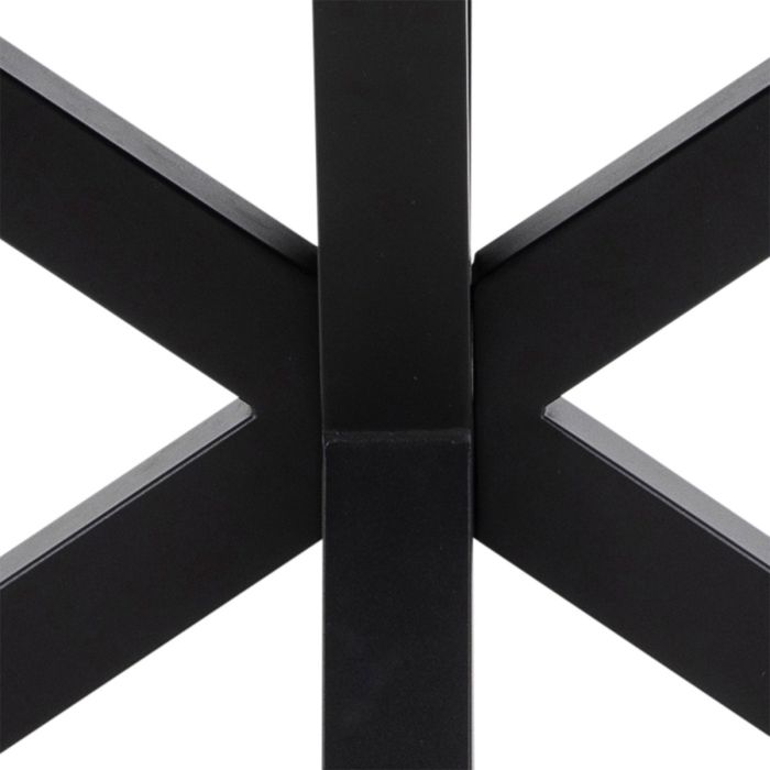 Heaven Dining Table with Ceramic Black Top 200x75.5cm