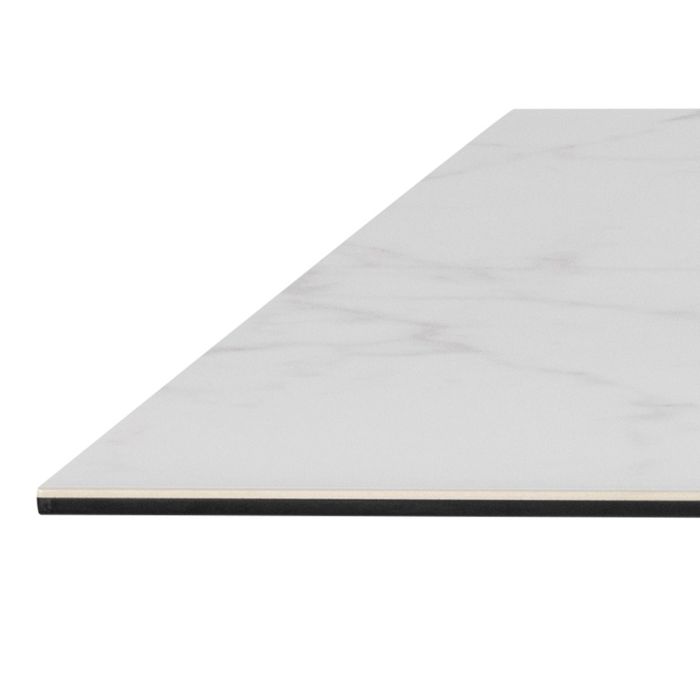 Heaven Dining Table with Ceramic White Top 200x75.5cm