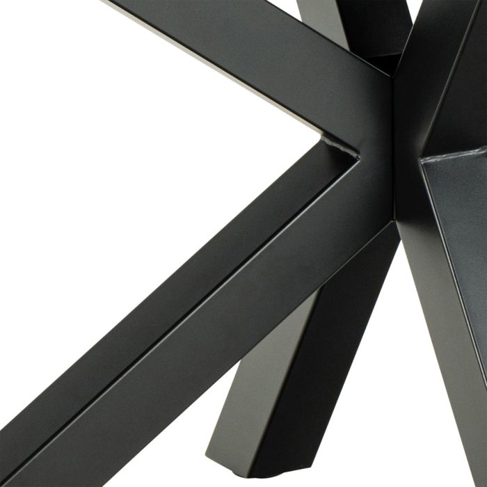 Heaven Dining Table with Ceramic Grey Top 200x75.5cm