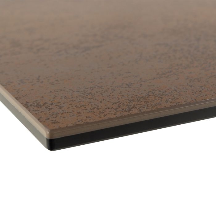 Heaven Dining Table with Ceramic Rusty Brown Top 200x75.5cm