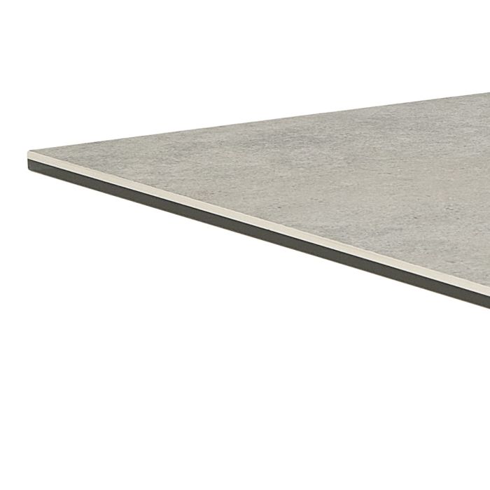 Heaven Dining Table with Ceramic Grey Top 135x75.5cm