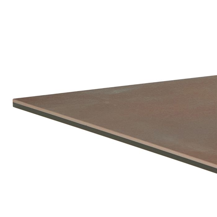 Heaven Dining Table with Ceramic Rusty Brown Top 135x75.5cm