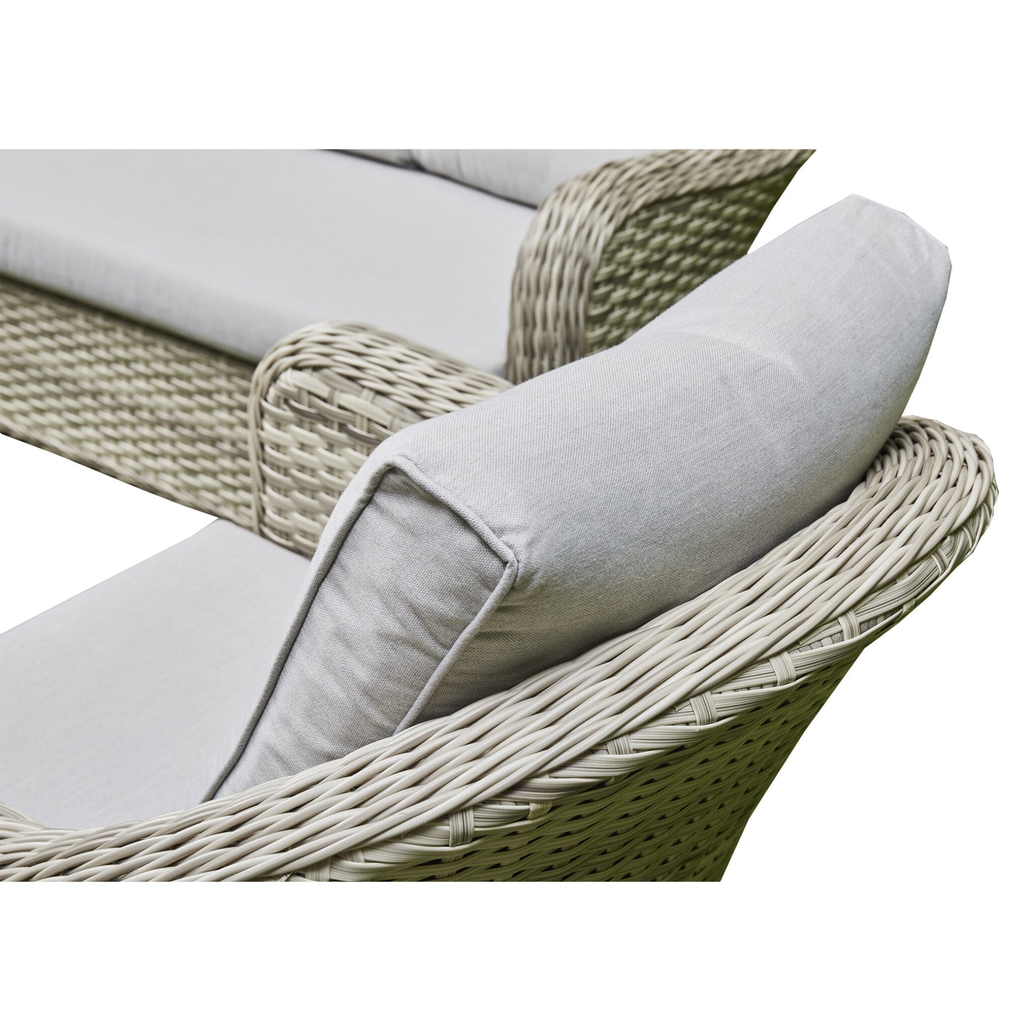 Luvira Rattan Sofa with Armchairs