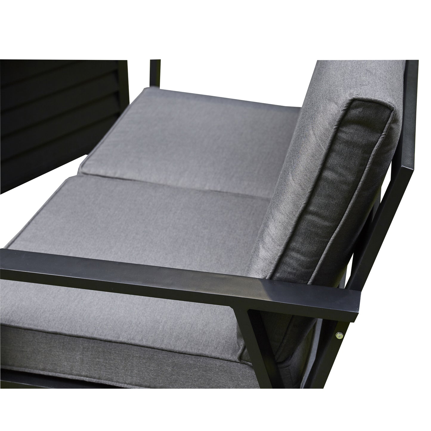Orlano Firepit Sofa Dining Set - Grey