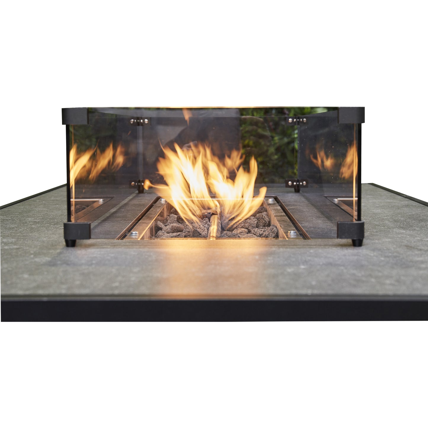 Orlano Firepit Sofa Dining Set - Grey