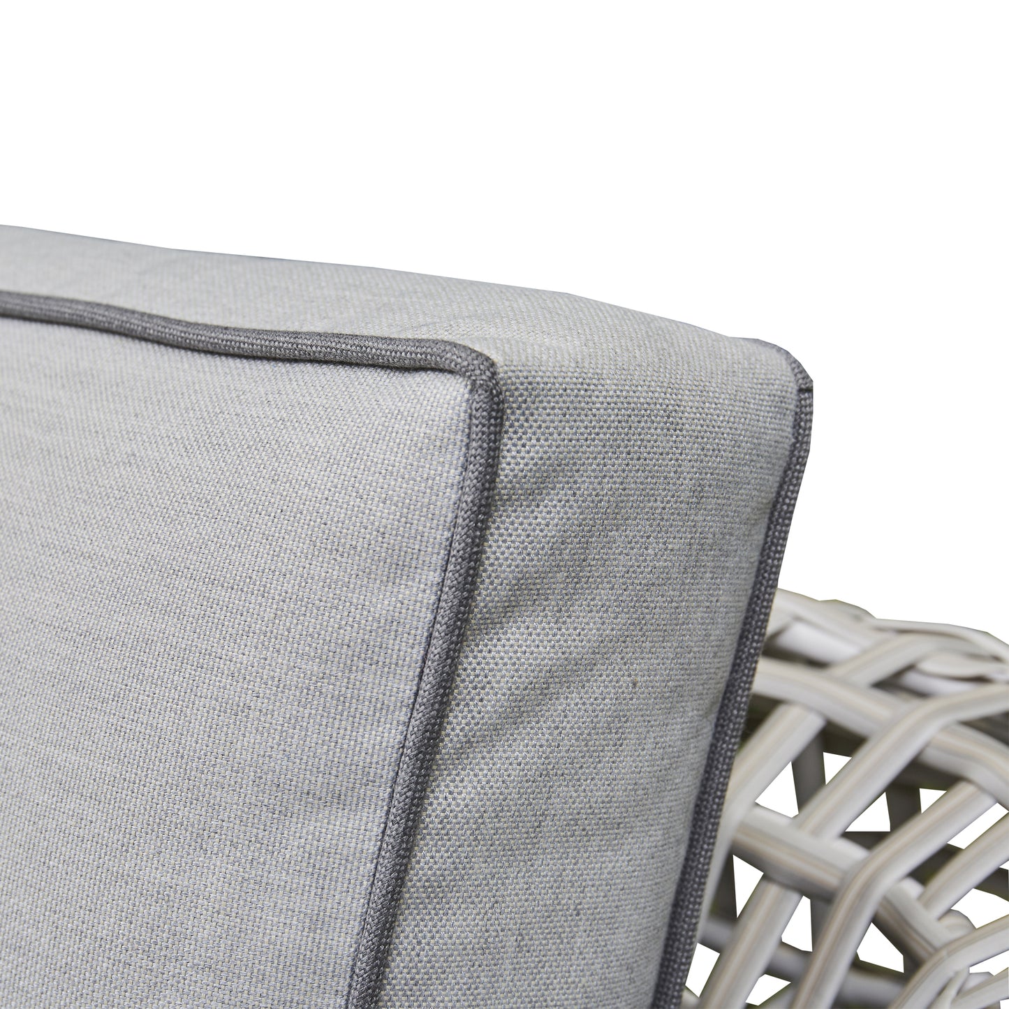 Kendara Rattan Corner Sofa Set - Grey