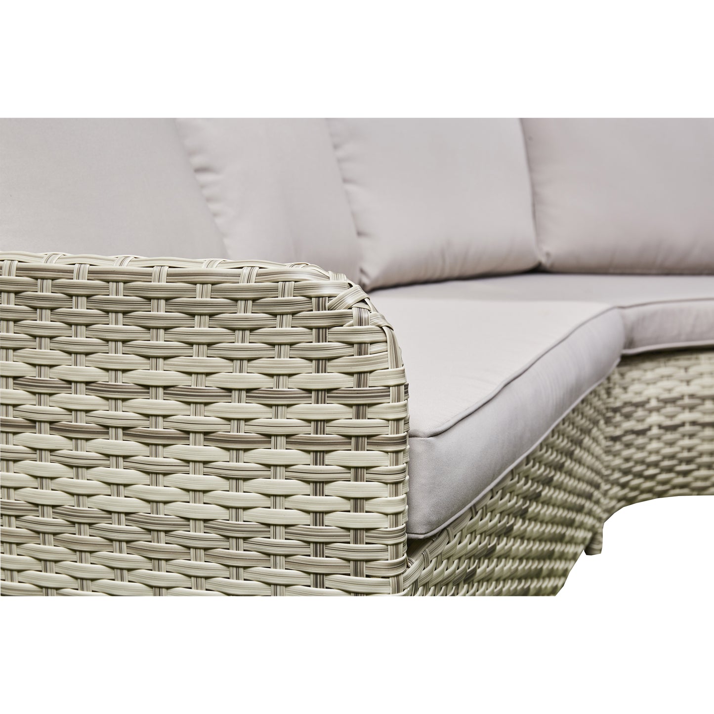 Aurea Firepit Dining Set - Grey