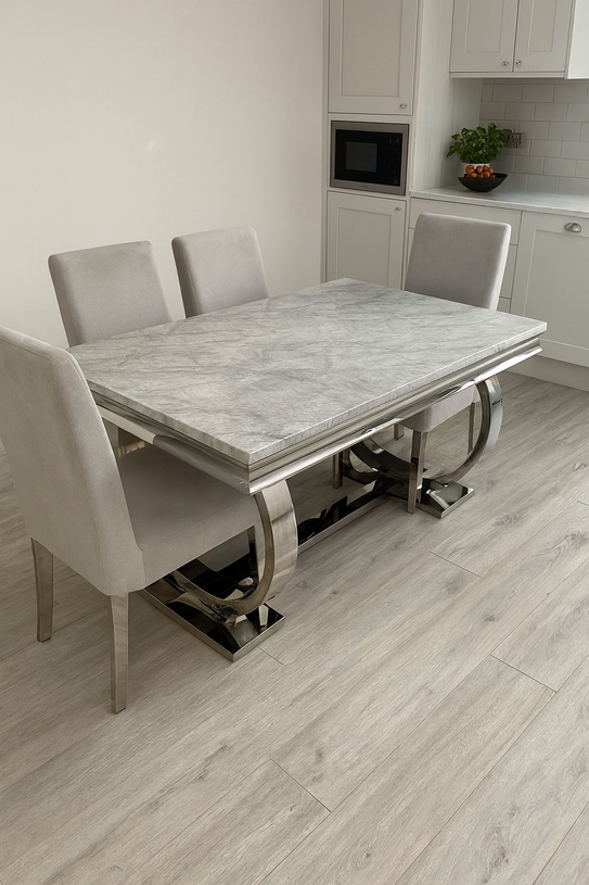 Arianna 150cm Marble Dining Table (All Colours)