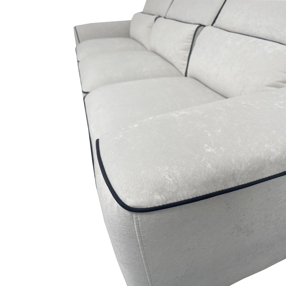 Lirae 3 Seater Sofa - Light Grey