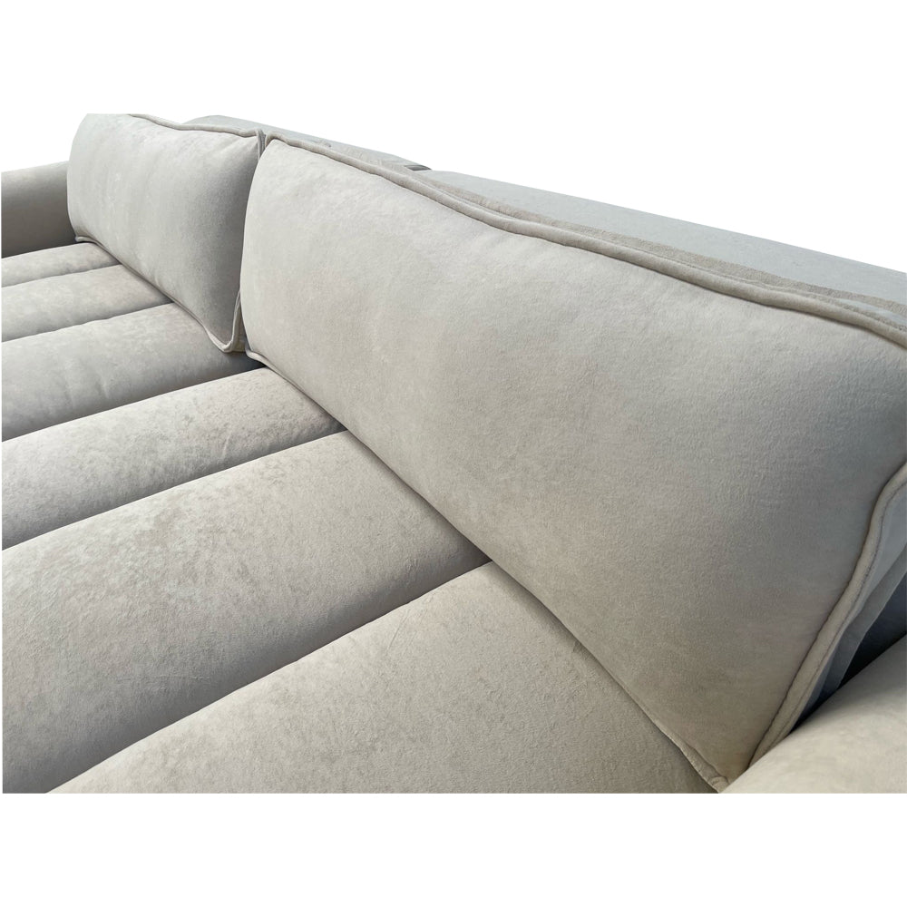 Mirova 4 Seater Cinema Sofa - Cream