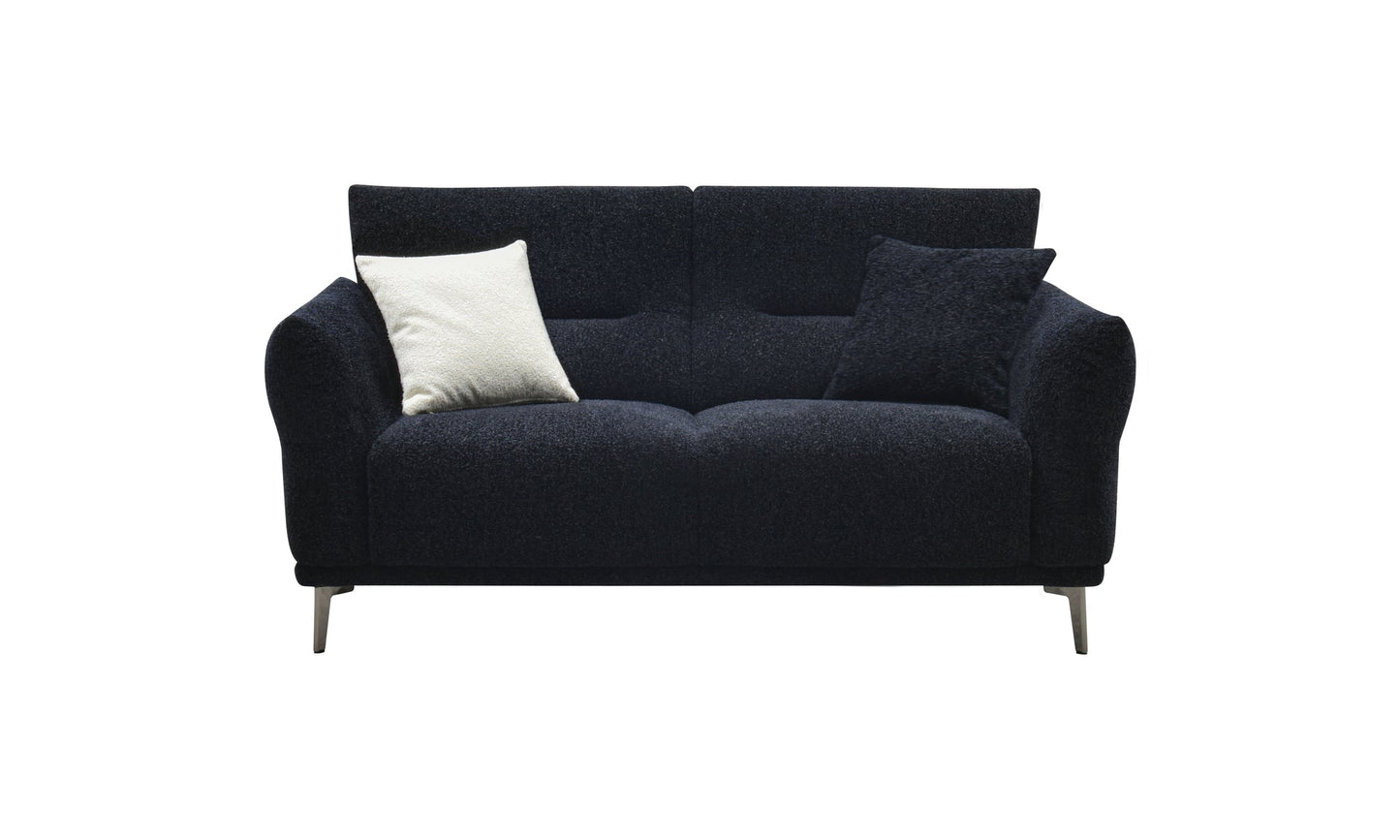 Albany Sofa Range in Black Lux Boucle Fabric