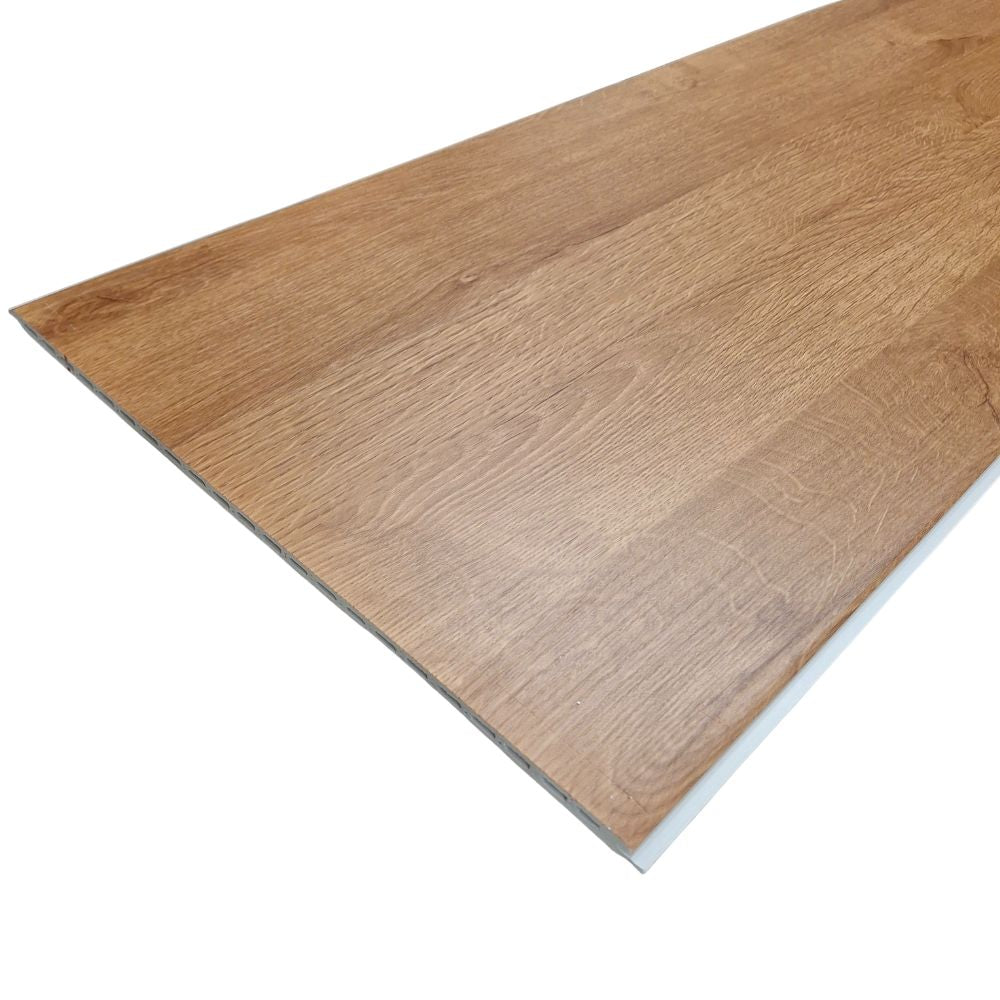 Wood Effect WPC Flat Style Wall Panels - Light Oak