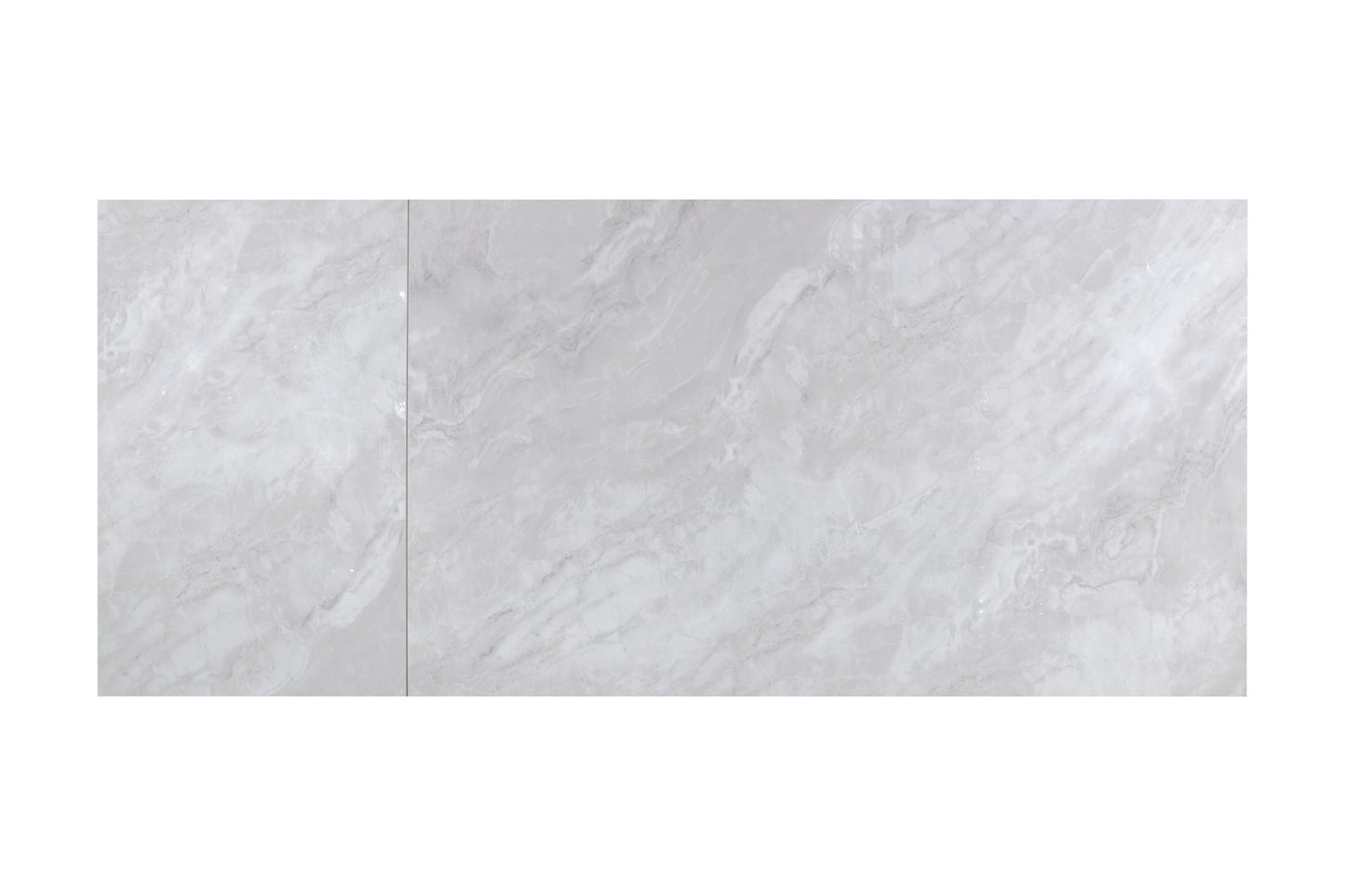 Riley Ceramic Pearla Grey 160-220cm - Extending Gloss