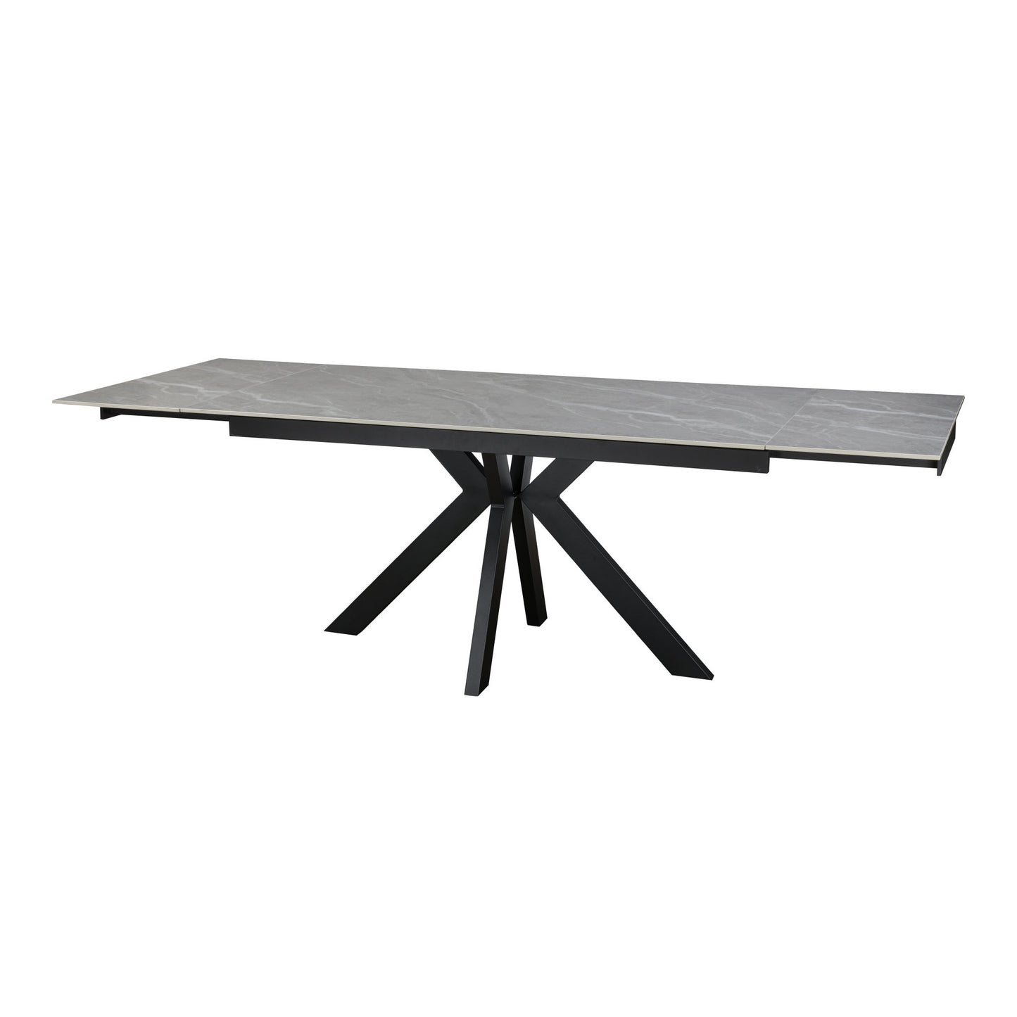 Emris Ceramic Argento Grey 160-200-240cm - Extending Matt