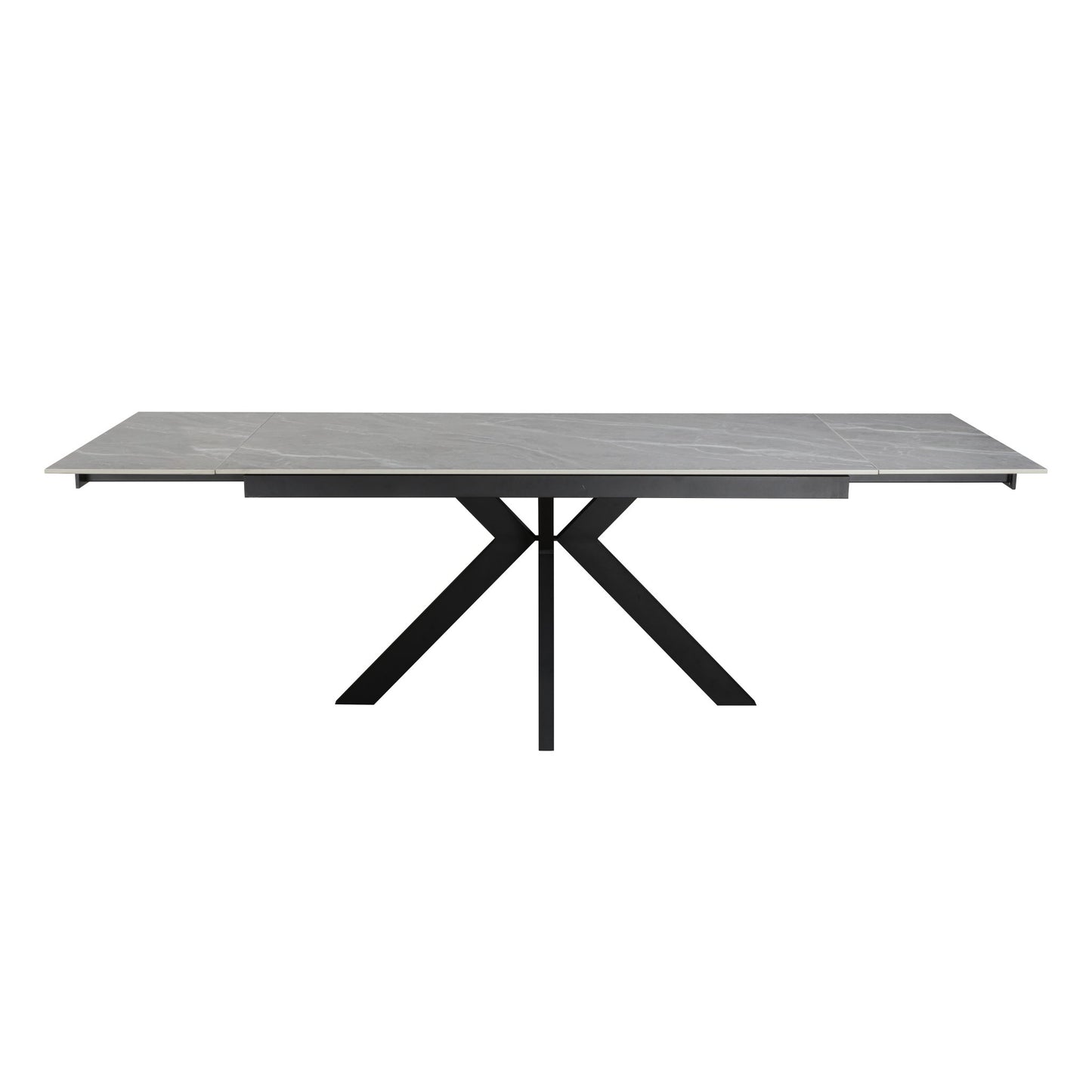 Emris Ceramic Argento Grey 160-200-240cm - Extending Matt