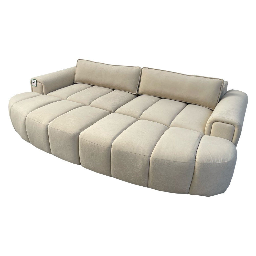 Mirova 4 Seater Cinema Sofa - Cream
