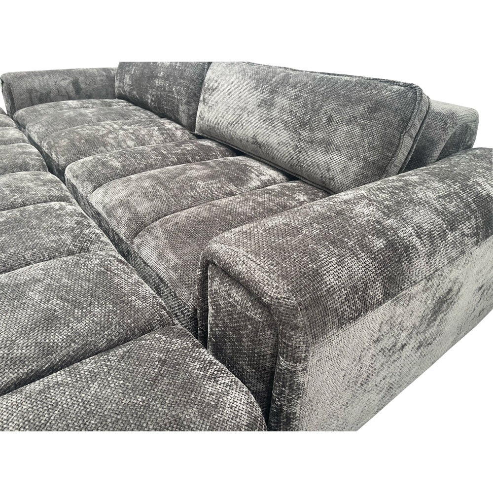 Mirova 4 Seater Cinema Sofa - Grey