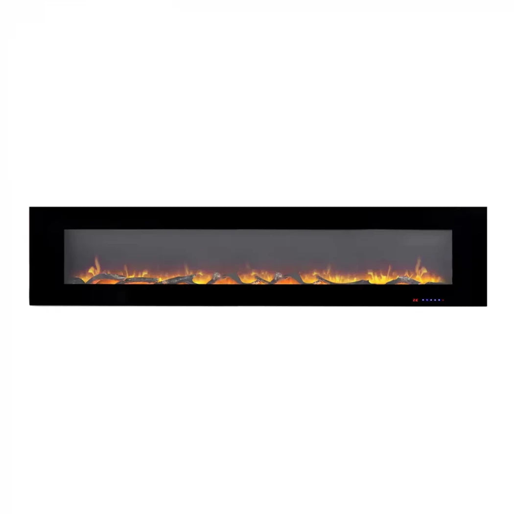 Azurite 213 cm - Wall-mounted Electric FireplaceMy Forever Furnishings