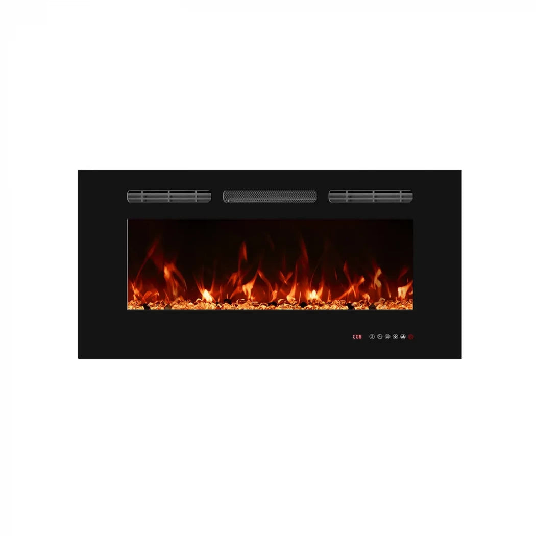 Titanite 91 cm - Built-in electric fireplace - My Forever Furnishings