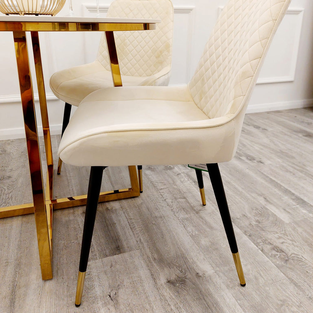 Luna Velvet Dining Chair (All Colours)
