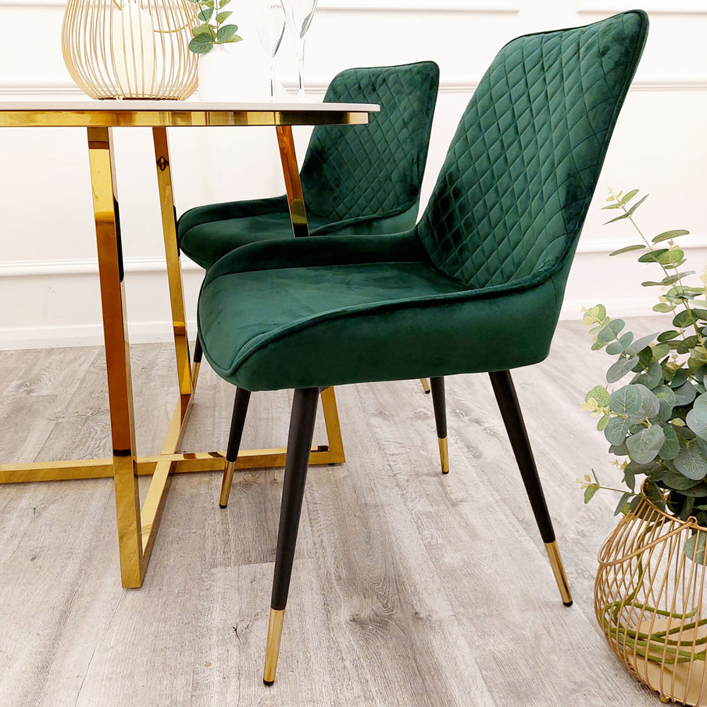 Luna Velvet Dining Chair (All Colours)