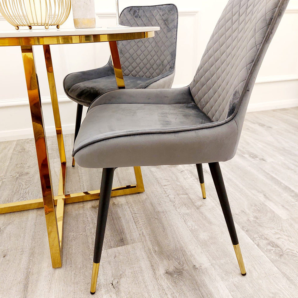 Luna Velvet Dining Chair (All Colours)