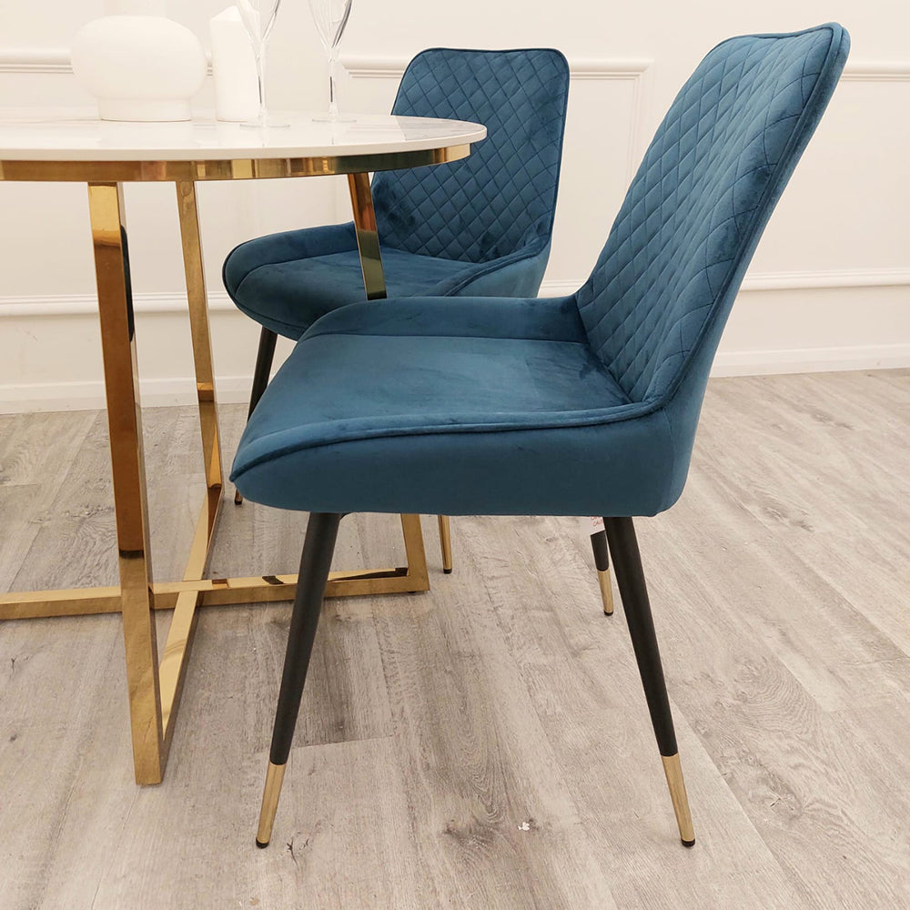 Luna Velvet Dining Chair (All Colours)