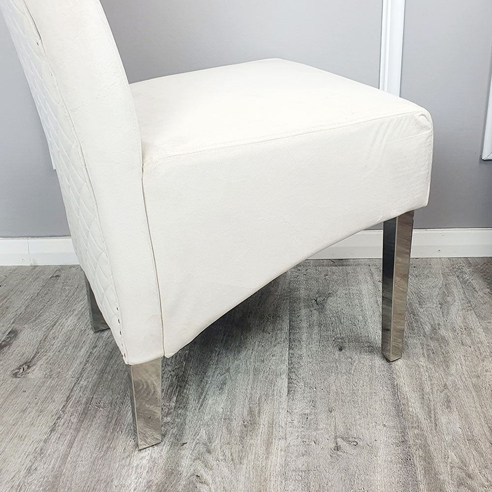 Emma/Lucy Dining Chair with Lion Knocker & Quilted Back (All Colours)