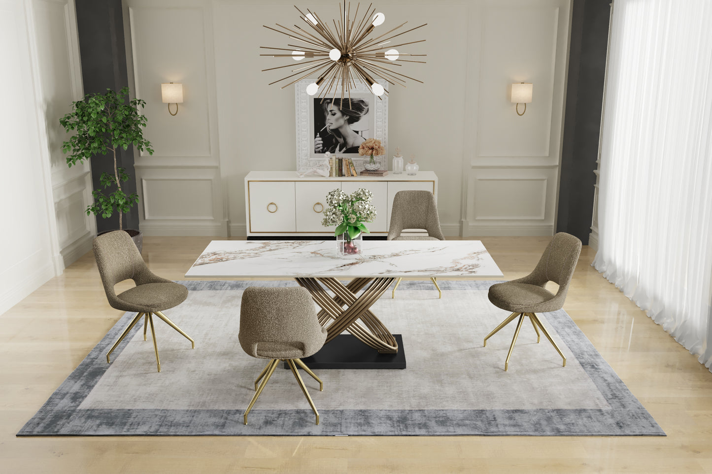 Cruz Ceramic Pierre Dawn 180cm - Fixed Gloss
