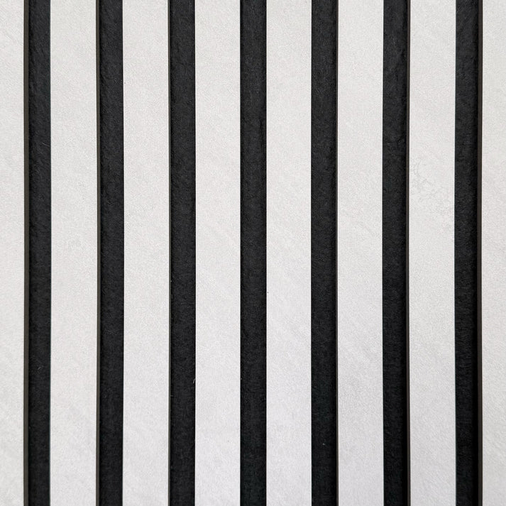 Acoustic Slatted Wall Panel - Concrete 2.4m x 0.6m (4 Pieces)