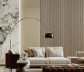 Acoustic Slatted Wall Panel - Natural Oak 2.4m x 0.6m (4 Pieces)