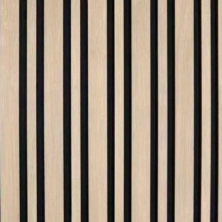 Acoustic Linear Wall Panel - Oak 2.4m x 0.6m (4 Pieces)