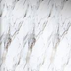White & Gold Marble Effect UPVC Wall Panel Covering 60x240cm (4 Pieces)