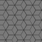 Acoustic Block Wall Panel - Grey 2.4m x 0.6m (4 Pieces)