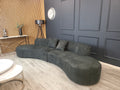 Miami Curved Boucle Sofa