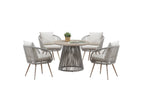 Cove Outdoor Dining Set - Natural - 4 Seater