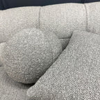 The Bubble Boucle 3 Seater Sofa - Grey