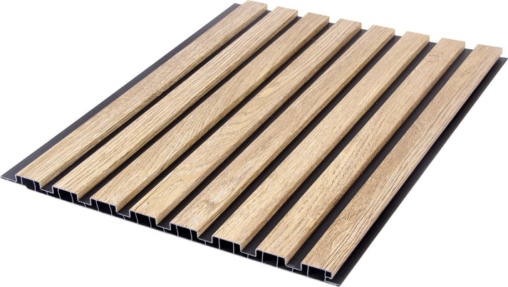Oak PVC Seamless Wall Panel 240 x 30cm (8 Pieces)