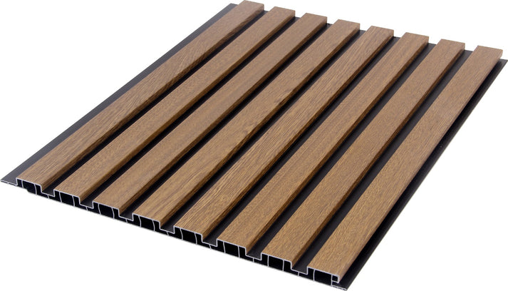 Walnut PVC Seamless Wall Panel 240 x 30cm (8 Pieces)
