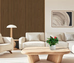 Walnut PVC Seamless Wall Panel 240 x 30cm (8 Pieces)
