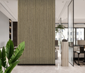 Acoustic Slatted Wall Panel - Oak 3 Sided 2.4m x 0.6m (4 Pieces)