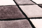 3D CARVED DIAMOND GREY