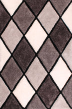 3D CARVED DIAMOND GREY