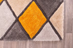 3D CARVED DIAMOND OCHRE