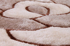 3D CARVED ROSE NATURAL