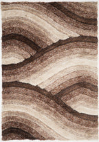 3D SHAGGY WAVE MOCHA