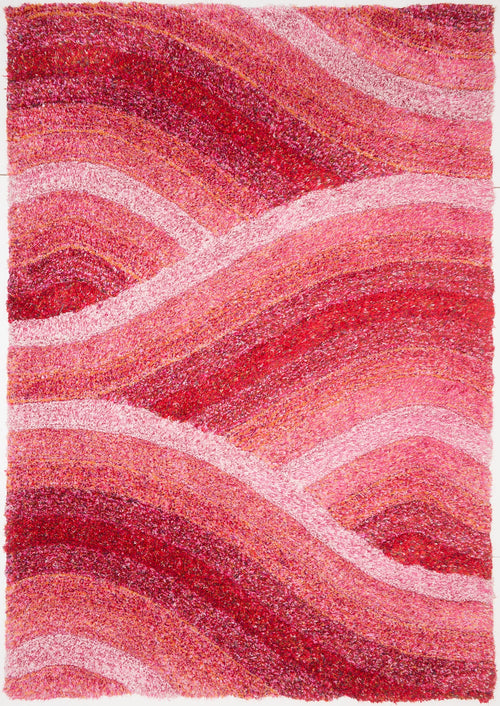 3D SHAGGY WAVE PINK